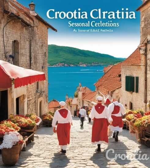 Croatia seasonal celebrations parade