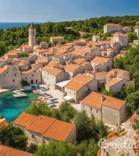 Hidden Croatia villages scenery